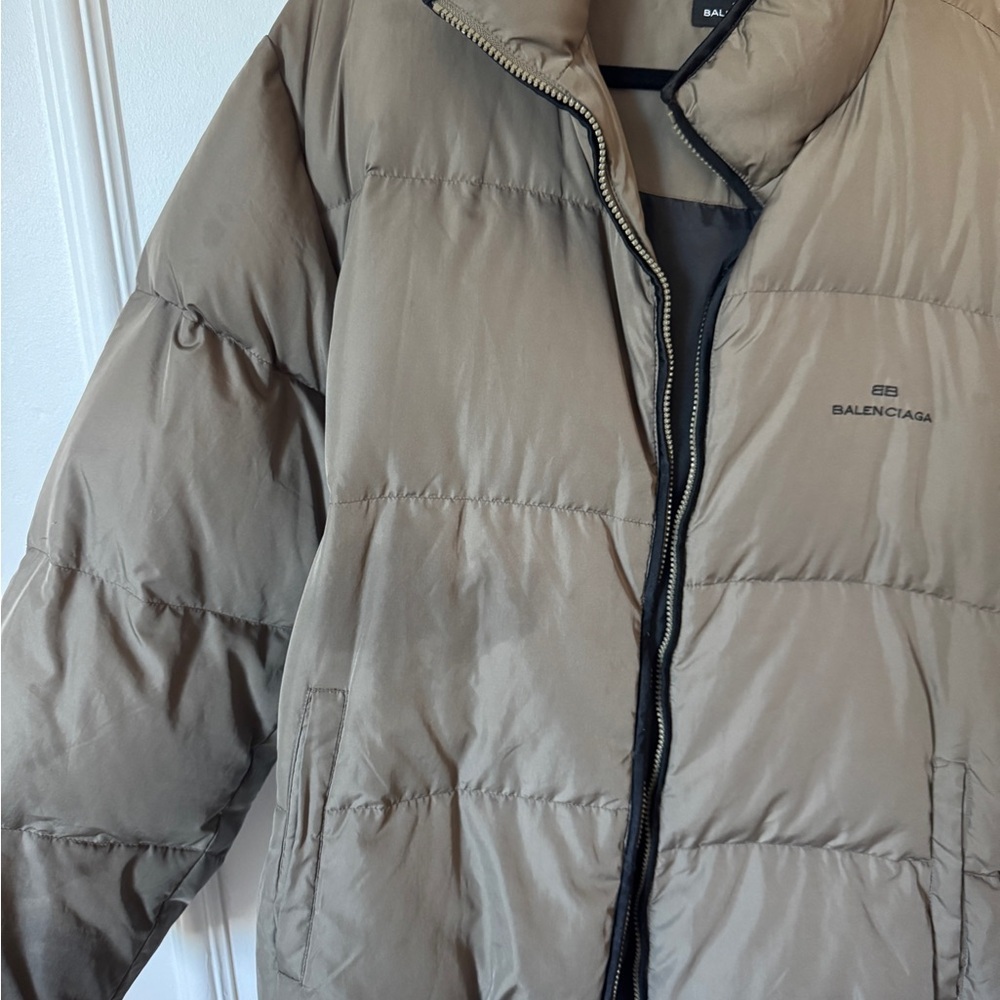 Vintage 90s Balenciaga sport Puffer Jacket - Picture 2 of 13